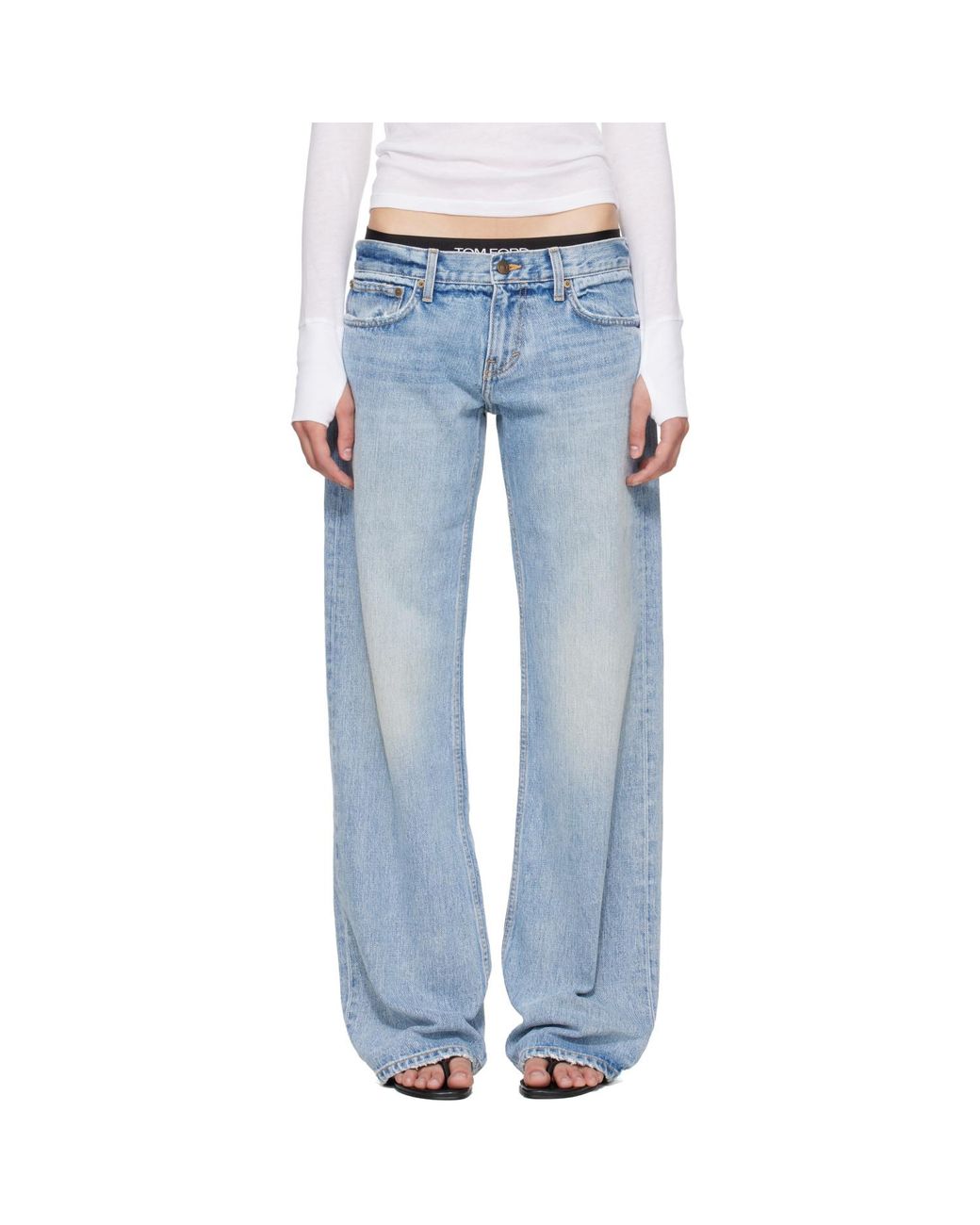 Raimundo Langlois Blue Bootcut Jeans