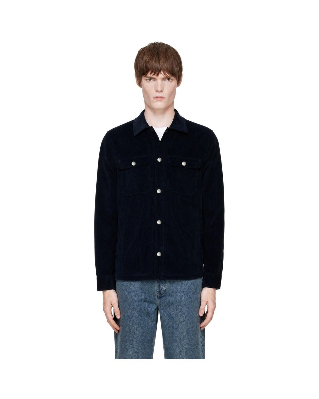 A.P.C. Black Alex Jacket for men