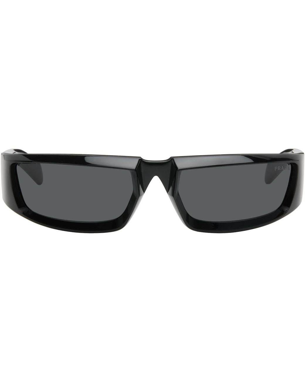 Prada Pr 25Ys Sunglasses in Black for Men | Lyst