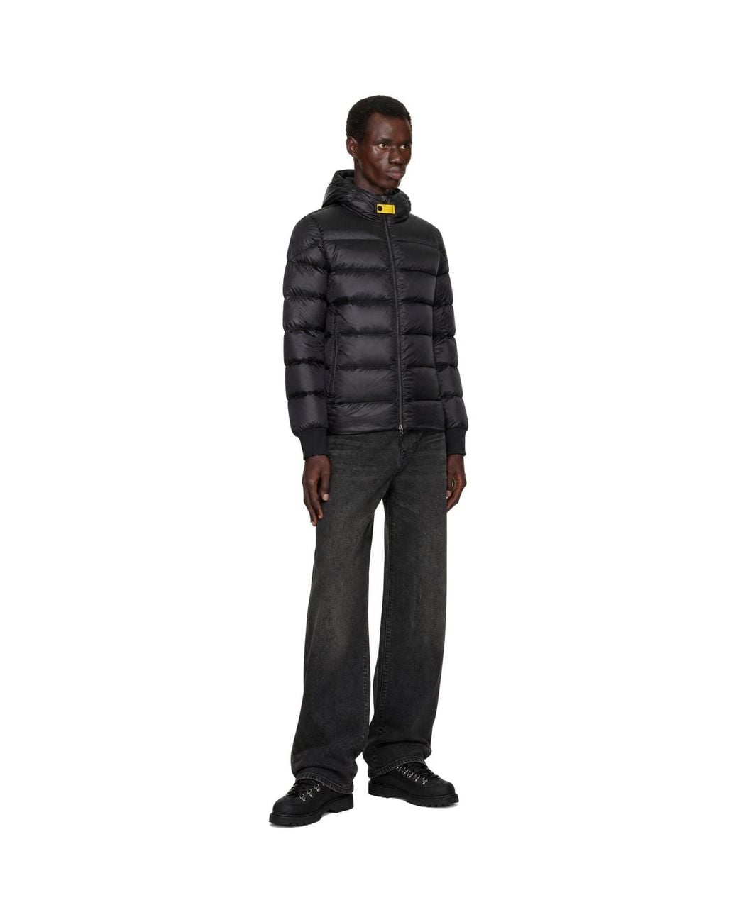Parajumpers Black Pharrell Down Jacket for men
