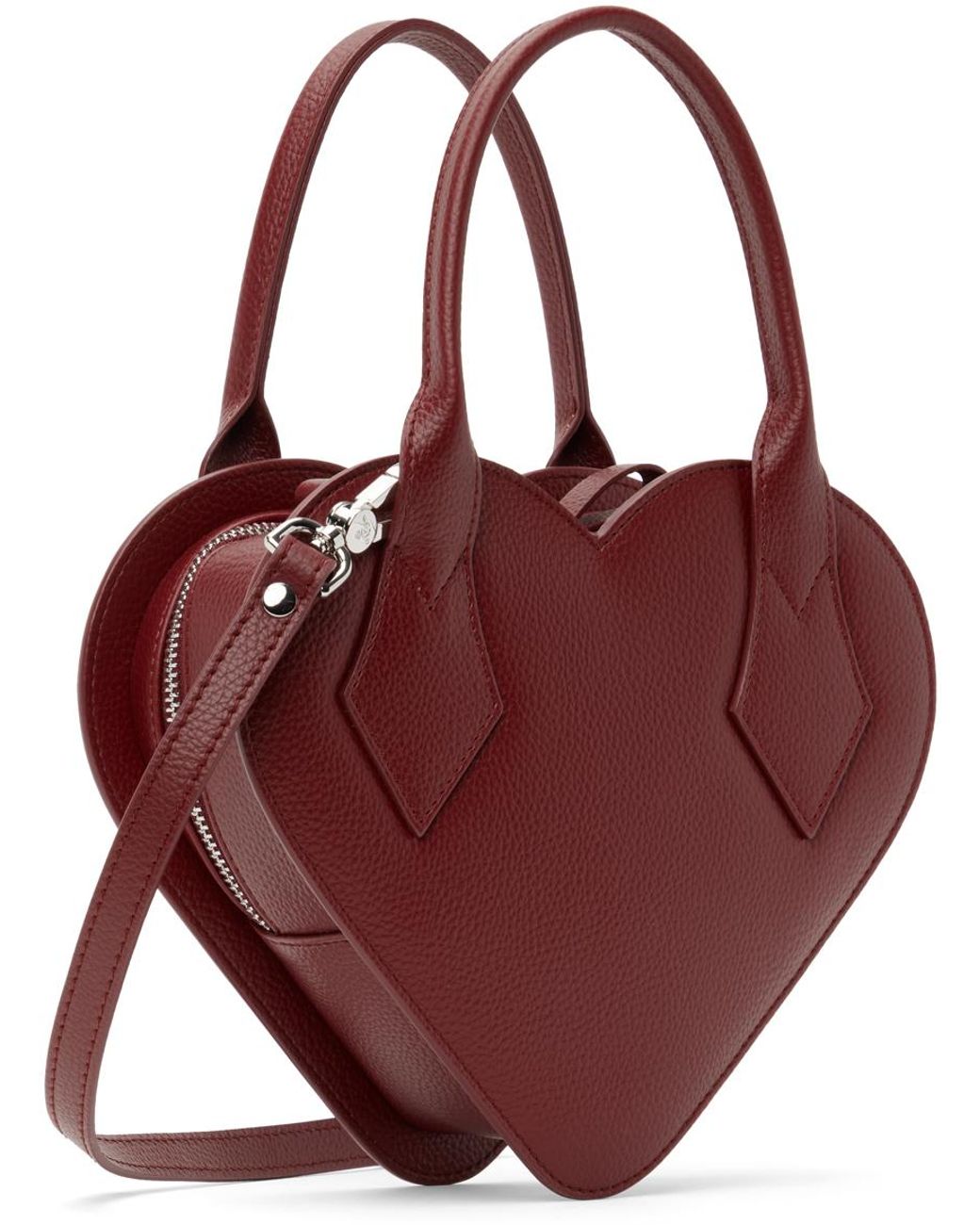 ☆Vivienne Westwood☆JOSEPHINE HEART ショルダーバッグ 2WAY LOUISE HEART ショルダーバッグ(ブラック)（レディース