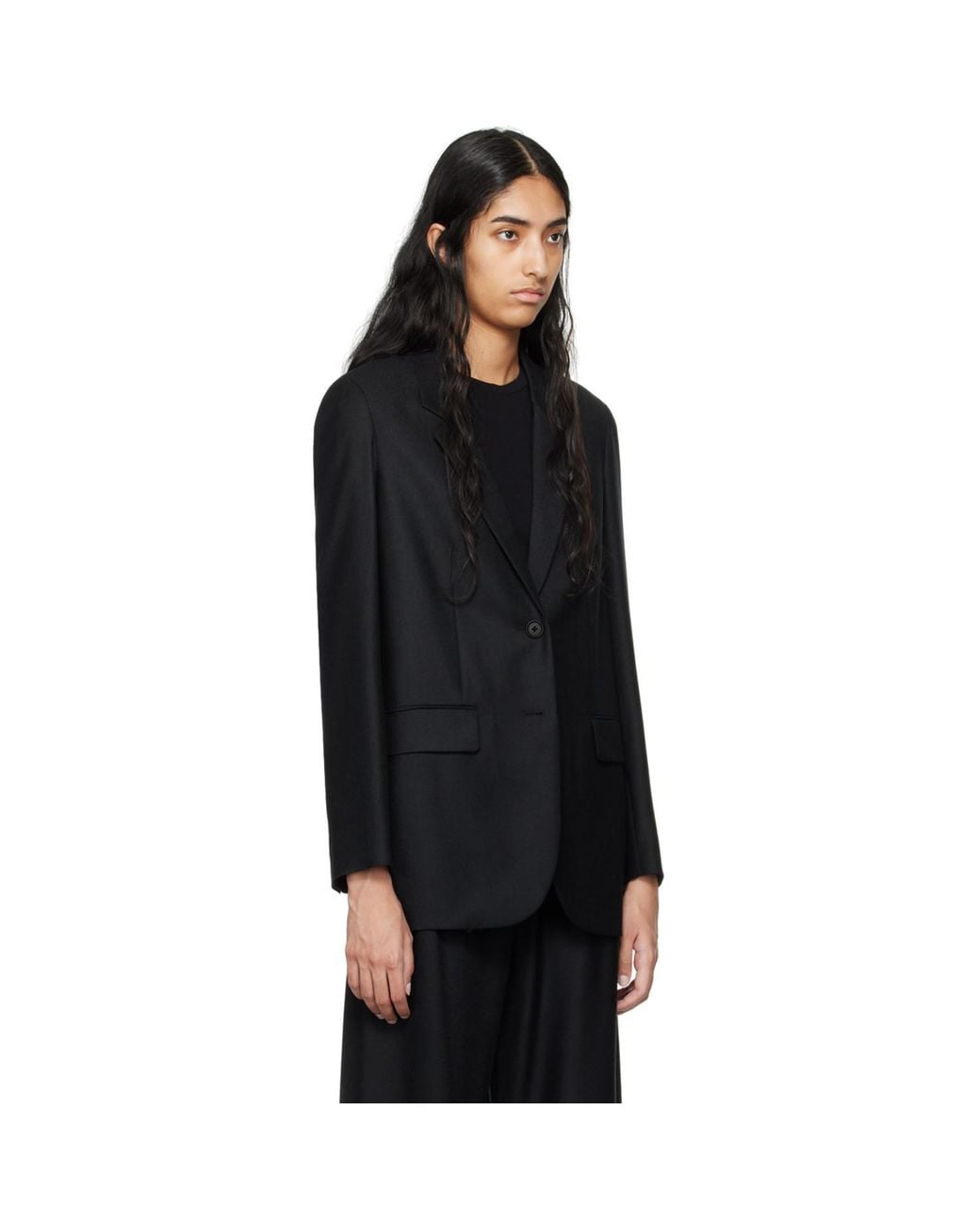 The Row Black Dustina Blazer