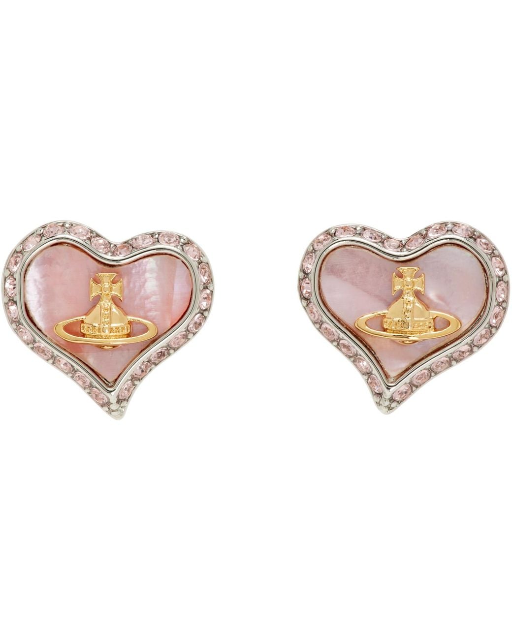 Vivienne Westwood Pink Petra Earrings