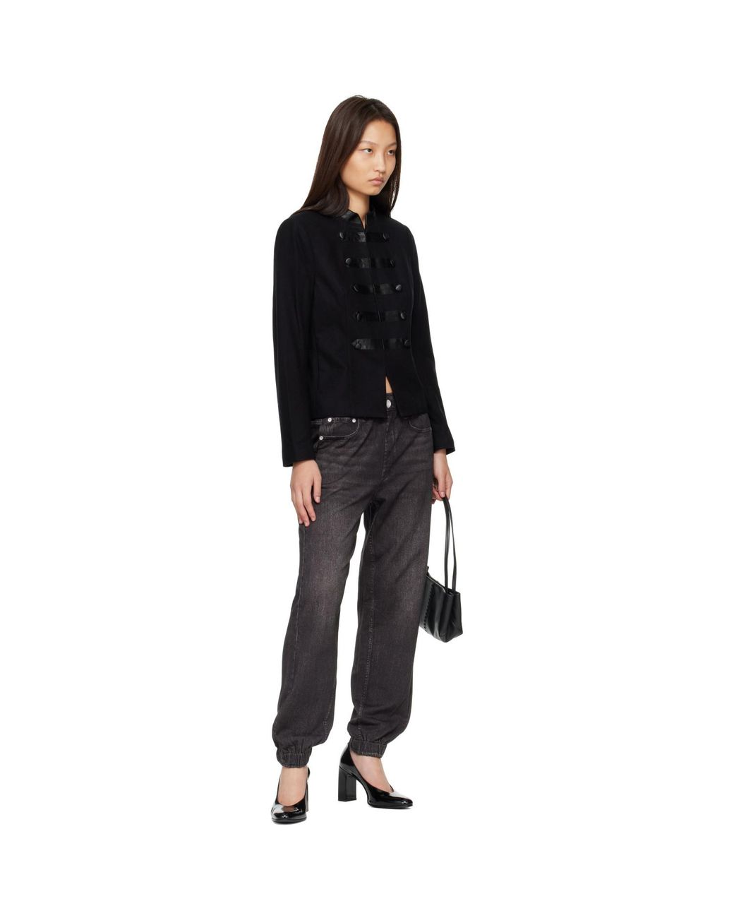 Rag & Bone Black Mercer Regalia Blazer