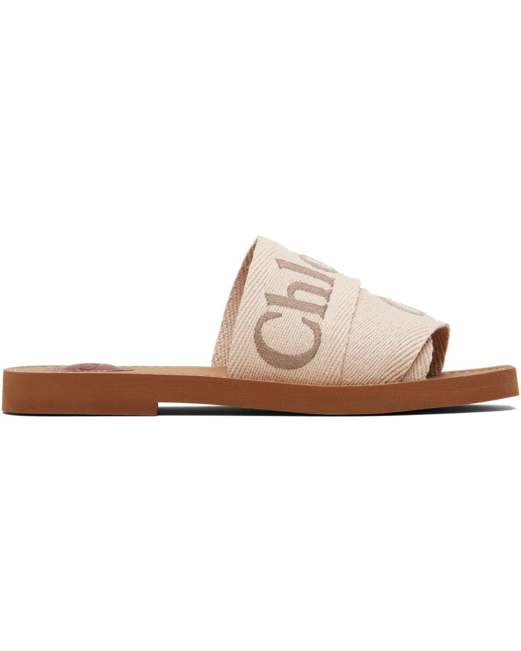 Chloé Black Woody Sandals