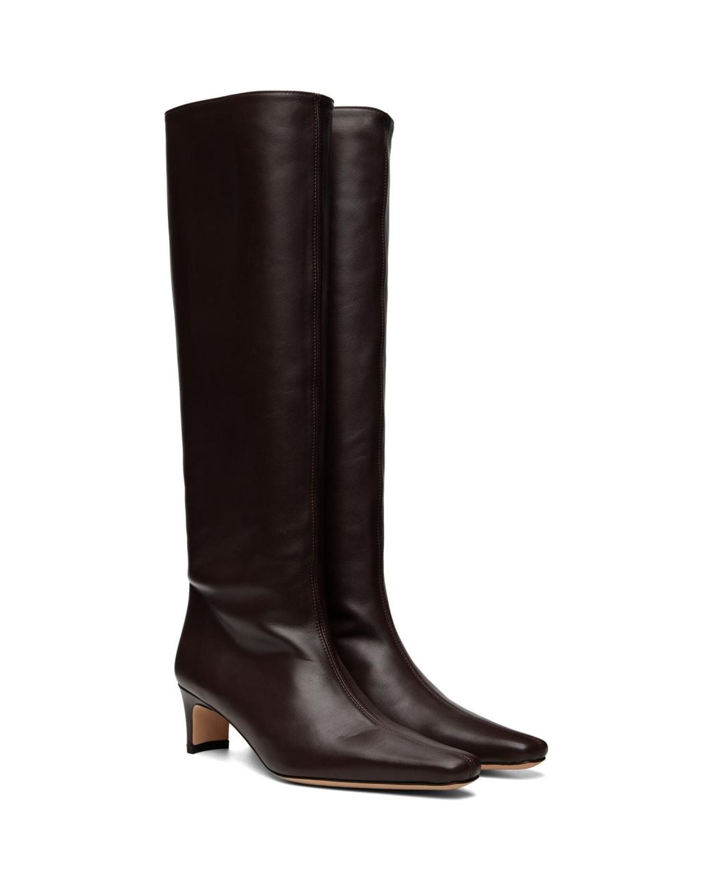 Staud Brown Wally Tall Boots