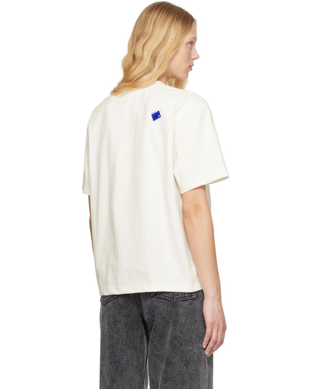 Adererror Off- Sig; 01 Tag T-Shirt in White | Lyst