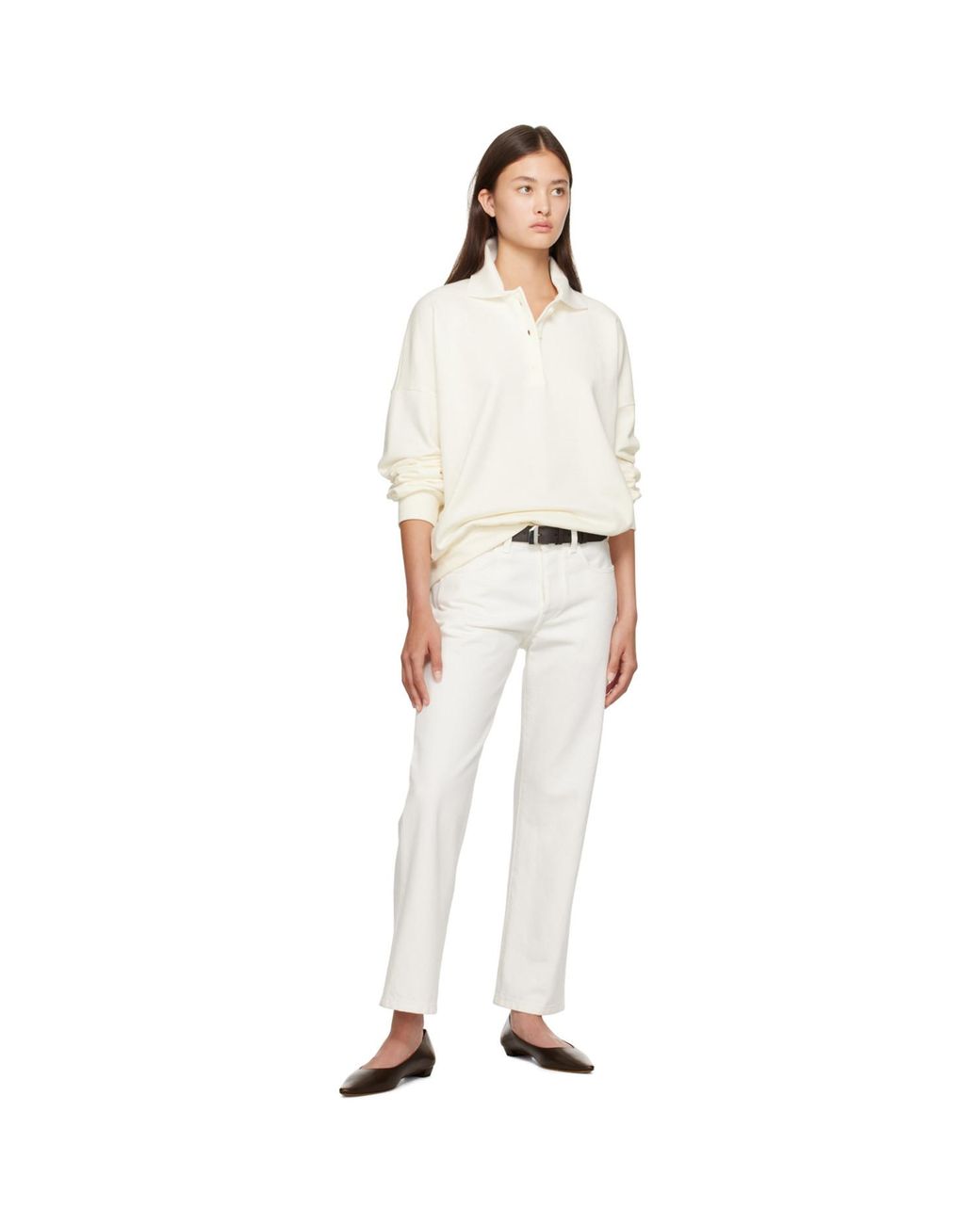 The Row Off-white Corzas Polo