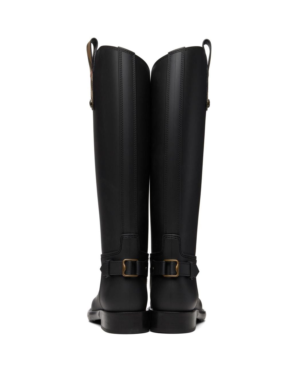 Burberry Black Cavalier Outdoor Boots
