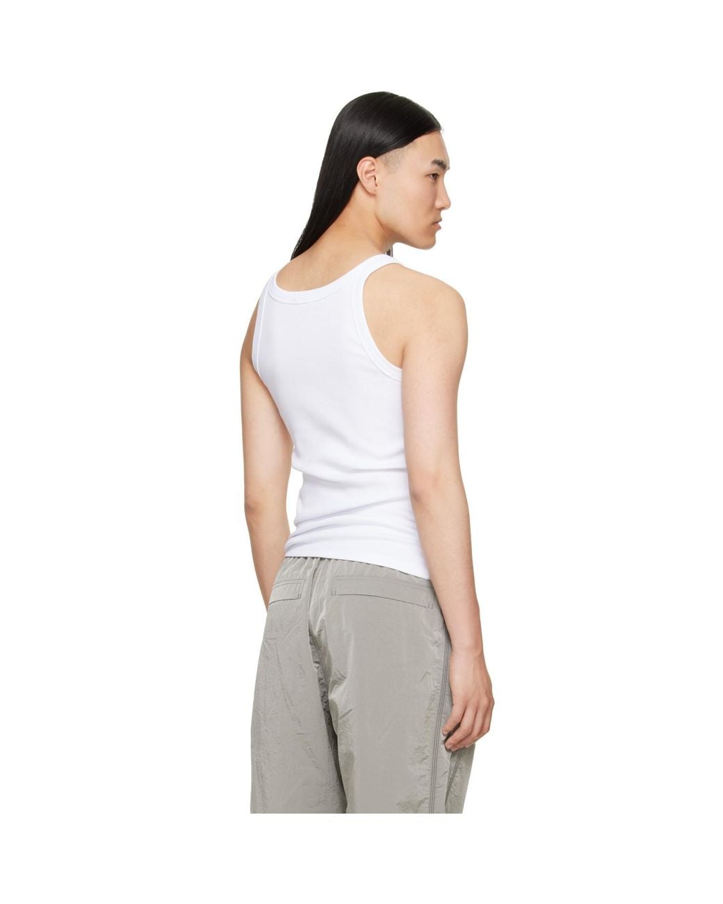 DIESEL White T-Wife-Dco Tank Top for men