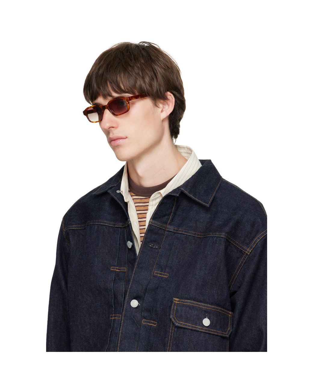 FLATLIST EYEWEAR Brown Hanky Sunglasses for men