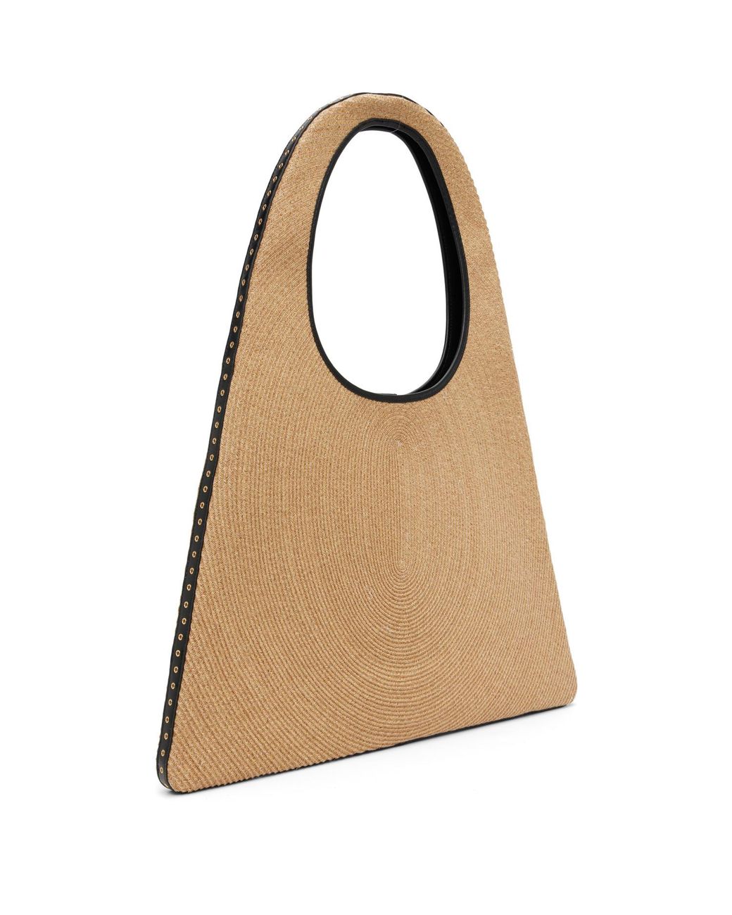 Alaïa Brown One Piece Paper Straw Tote