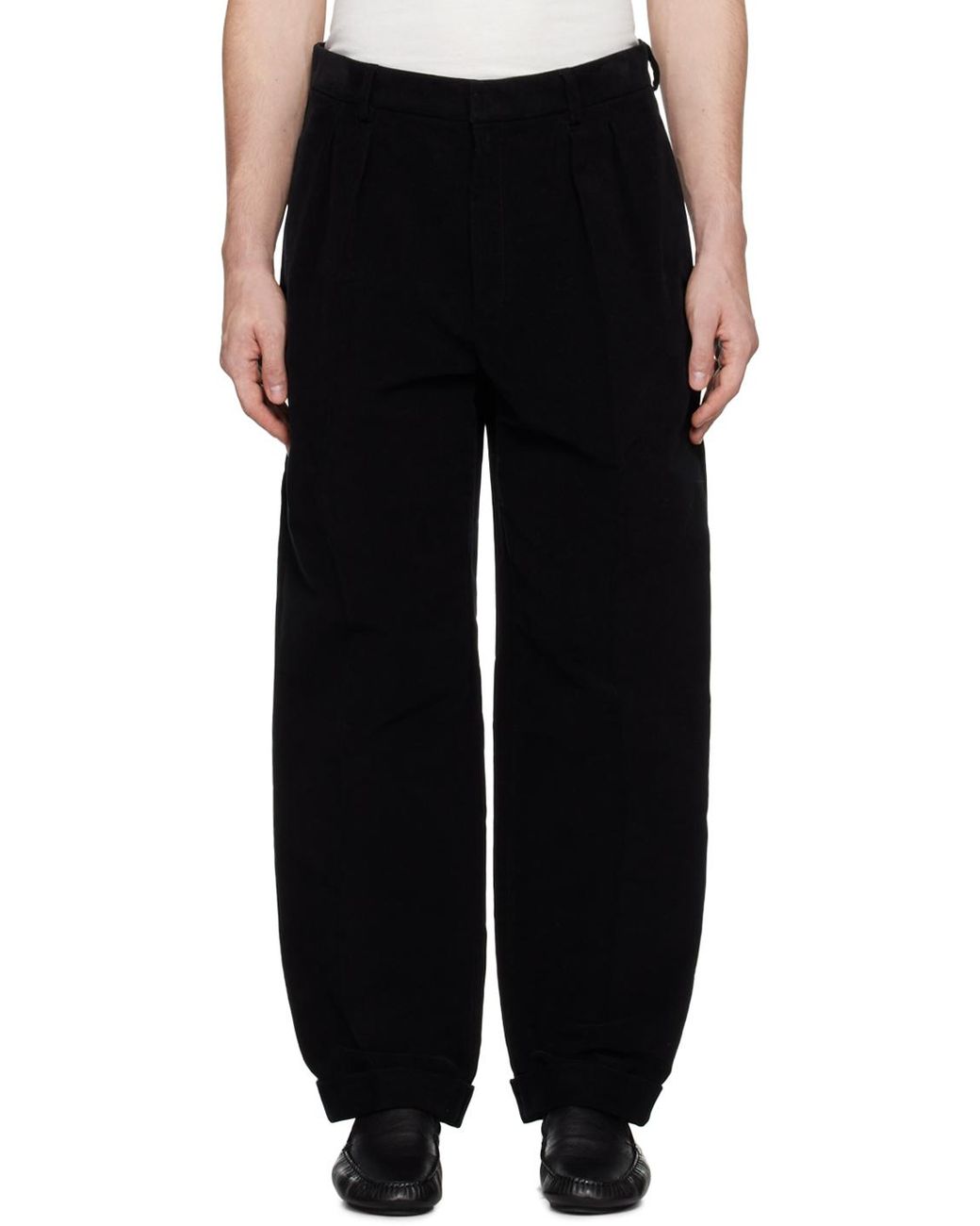 パンツ the row rolf pants 32 the row rolf pants 32 Rolf Pant Black in Cotton – The Row