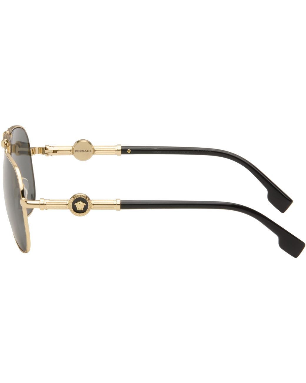 Versace Black Bridge Sunglasses for men