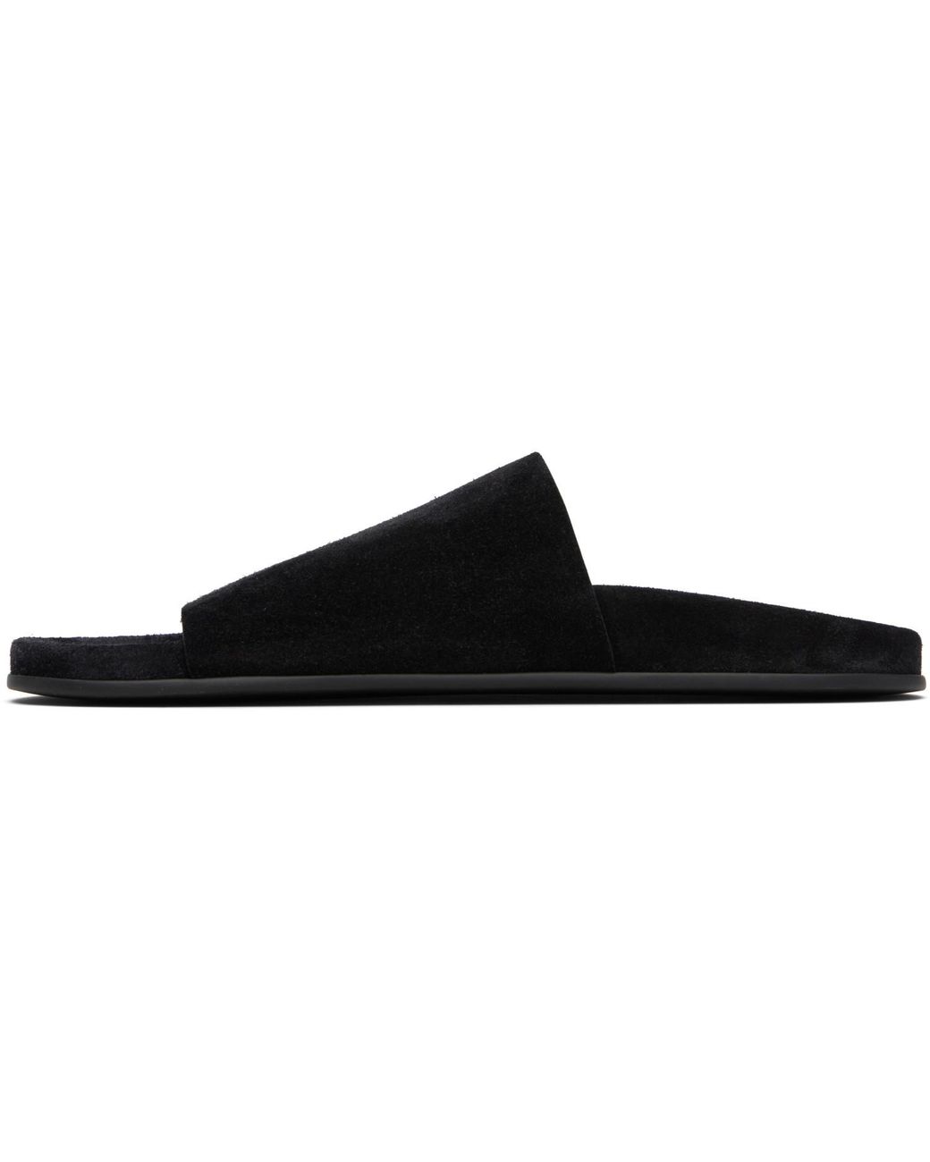 The Row Black Hugh Slides