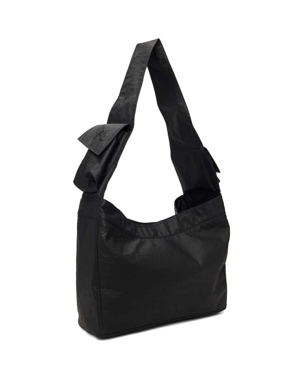 Y-3 Black L Newspaper Bag