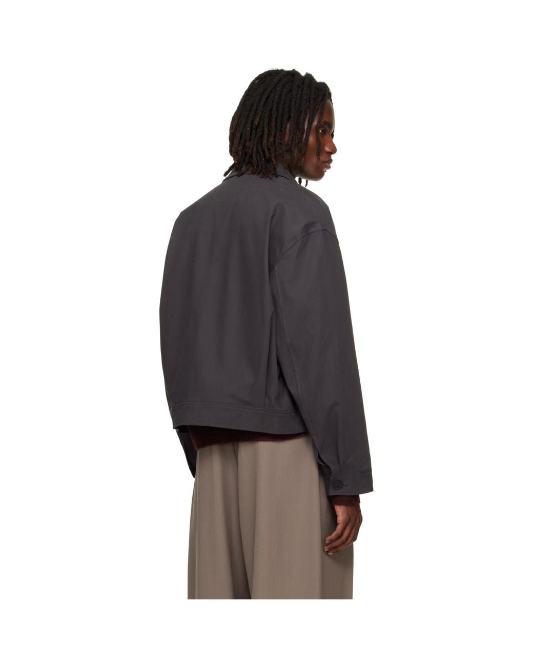 Studio Nicholson Black Drey Jacket for men