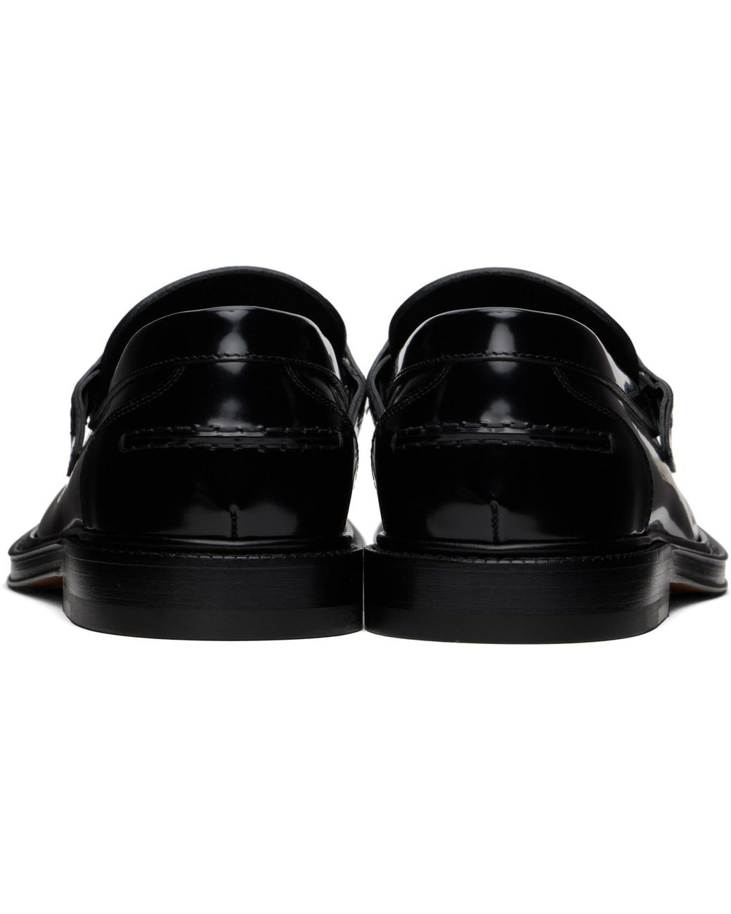 Bottega Veneta Black Astaire Loafers for men