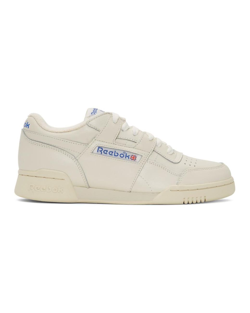 Reebok Leather White Workout Plus 1987 Tv Sneakers for Men - Save 2% - Lyst