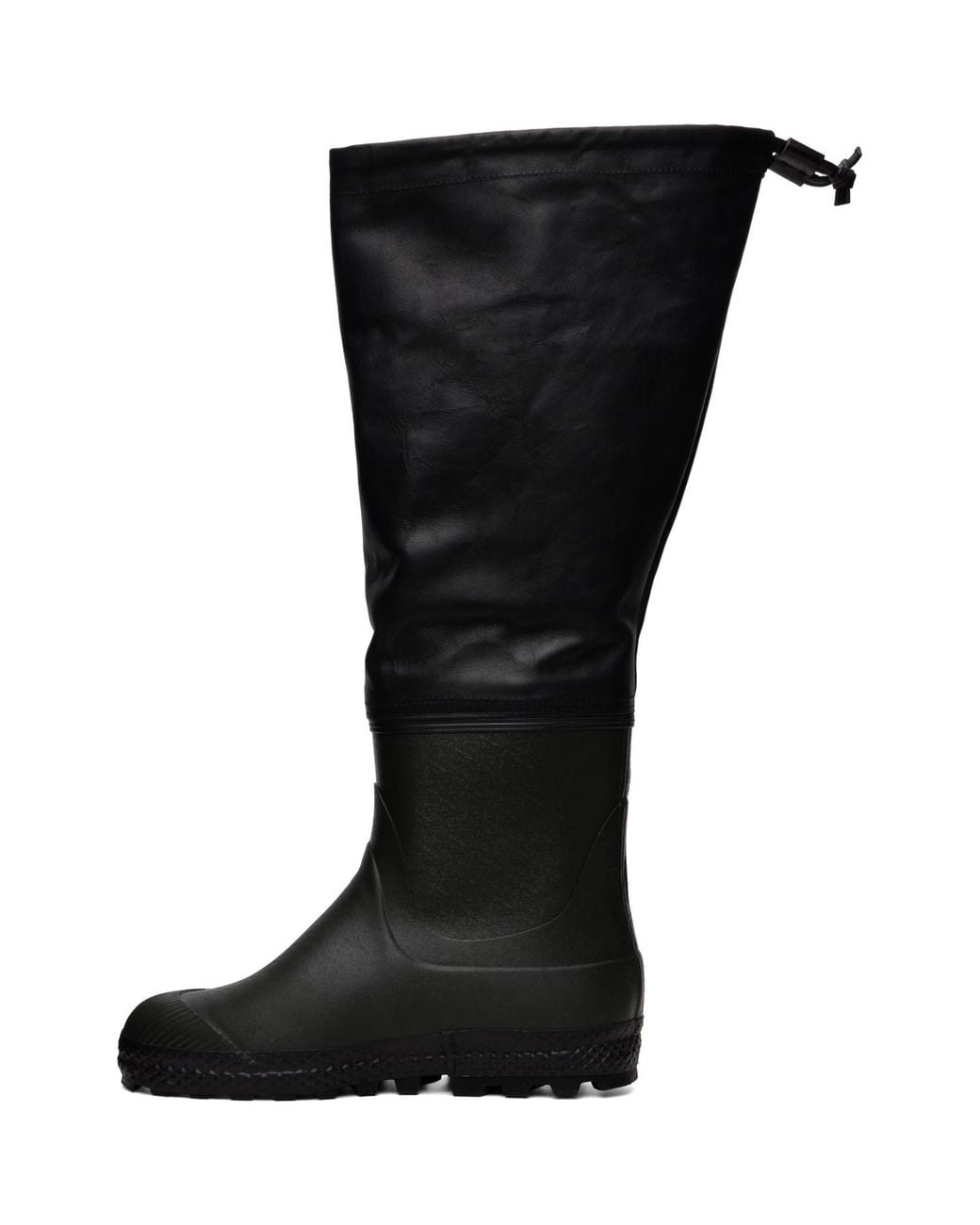 Rier Black Ludwig Reiter Edition Farmer Rain Boots for men