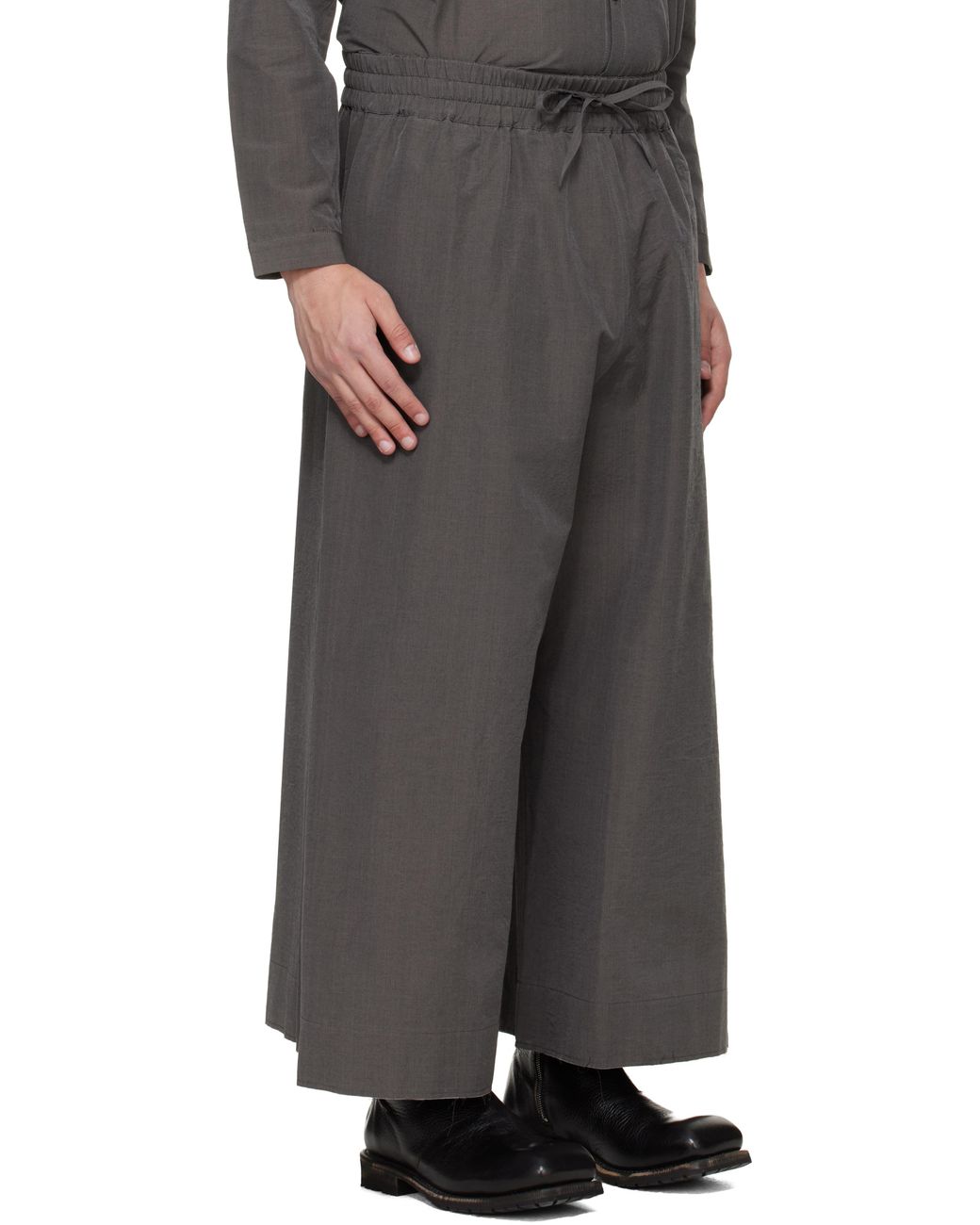 Toogood Black 'The Boxer' Trousers for men