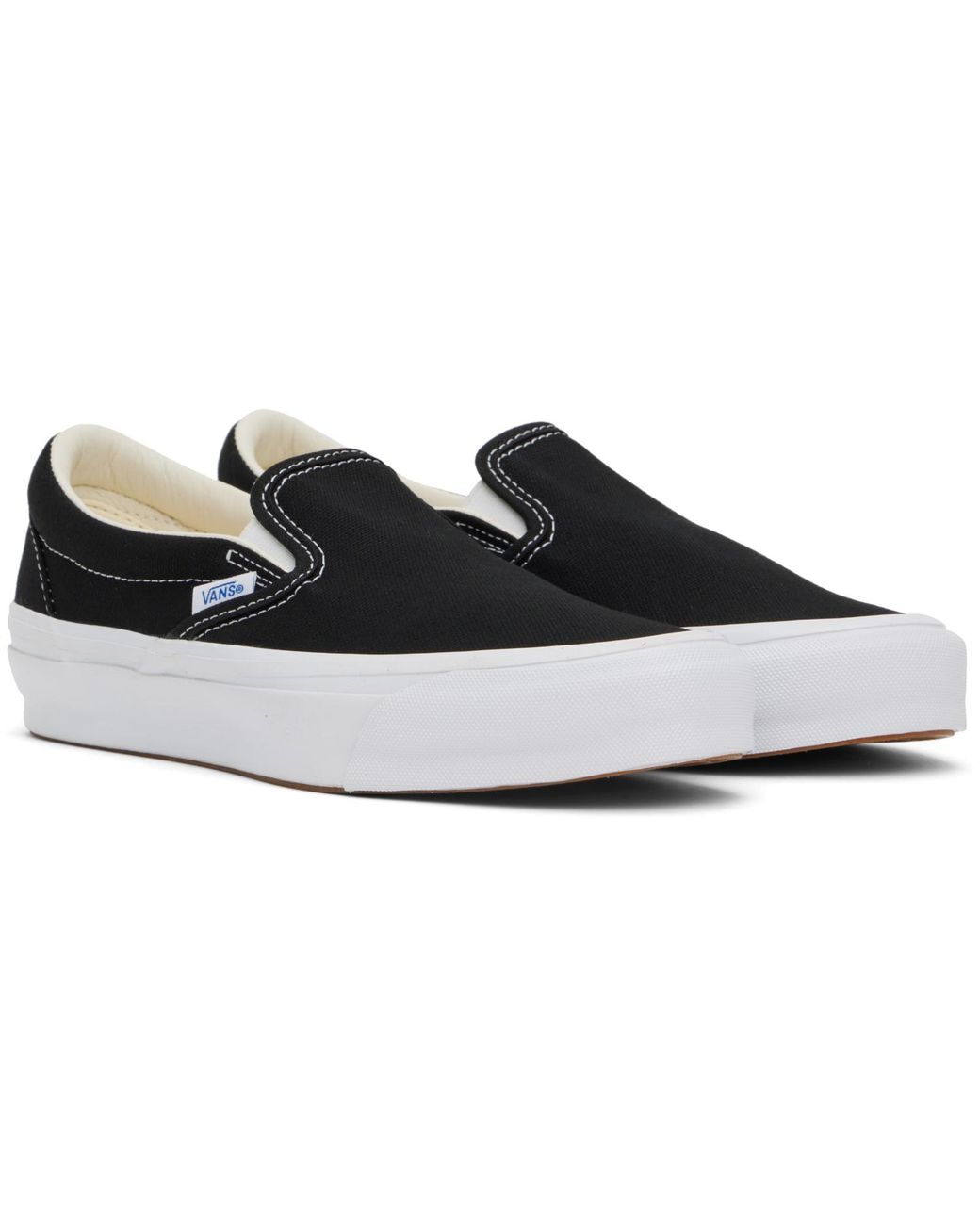 Vans Black Lx Slip-On Reissue 98 Sneakers for men