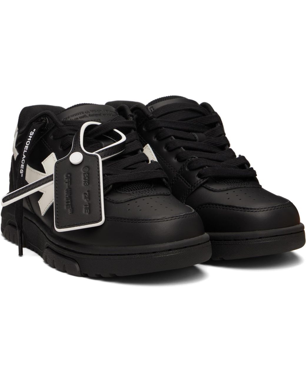 Off-White c/o Virgil Abloh Black 'Out Of Office' Sneakers