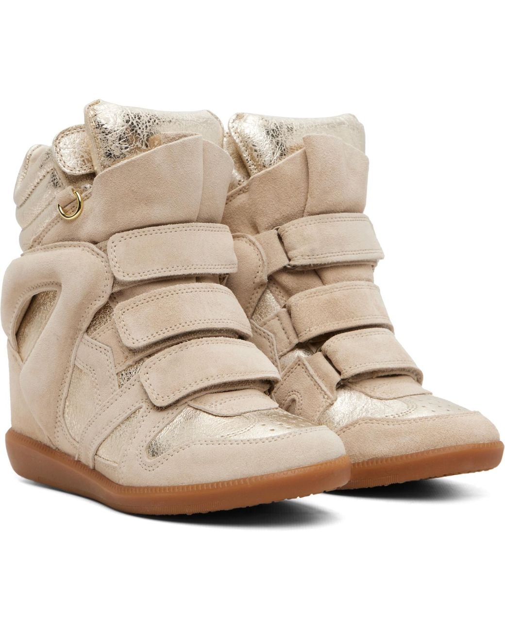 Isabel Marant Natural Bekett Ring Sneakers