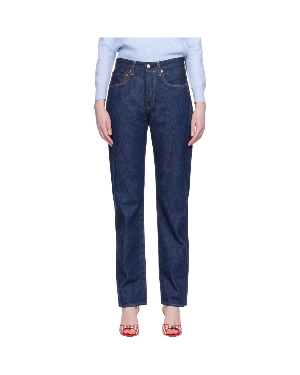 Levi's Blue '70S 501 Jeans