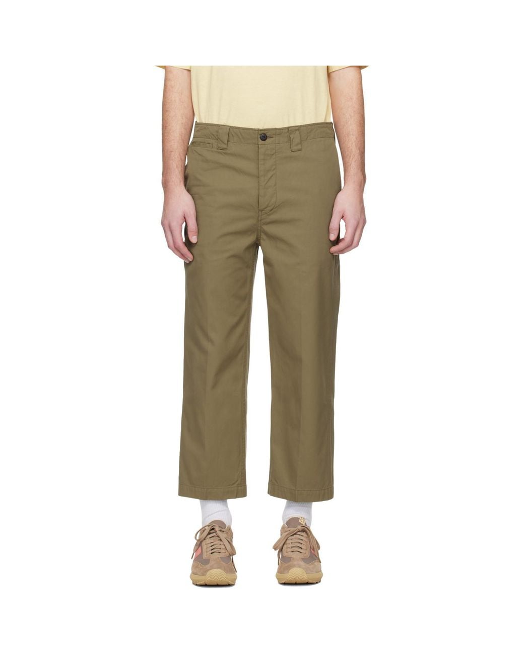 Visvim Natural Leaguers Chino Trousers for men