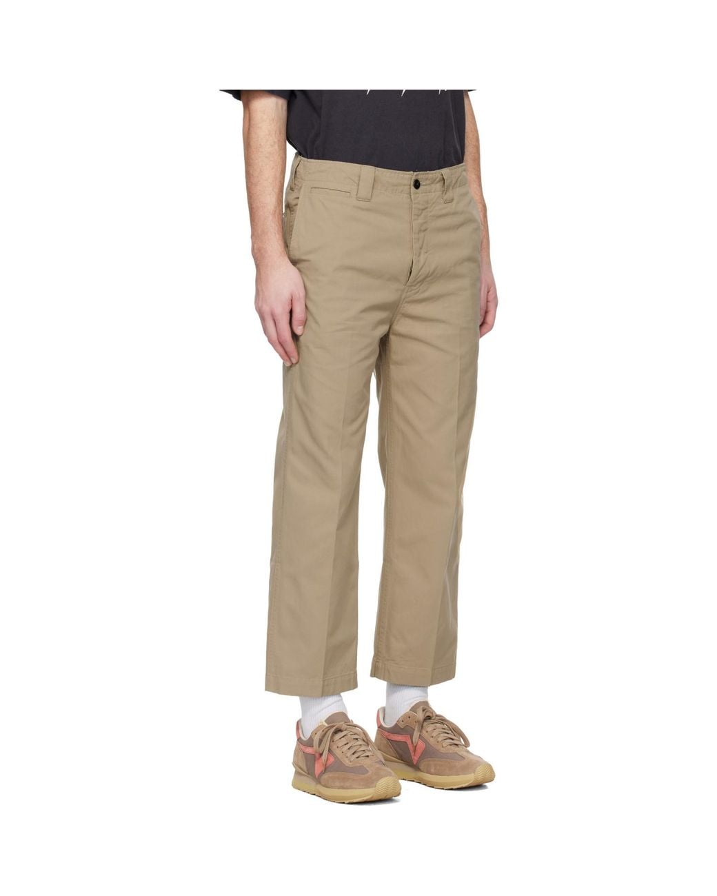Visvim Natural Leaguers Chino Trousers for men
