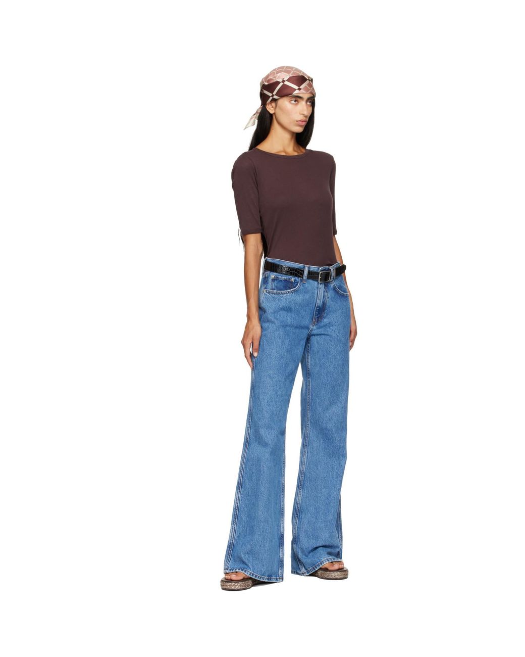 Rag & Bone Black X Boyfriend Leather Belt