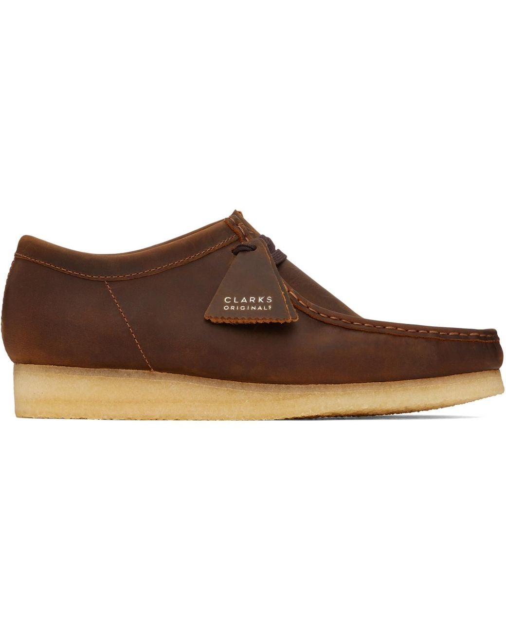 Clarks Brown Wallabee Derbys for men