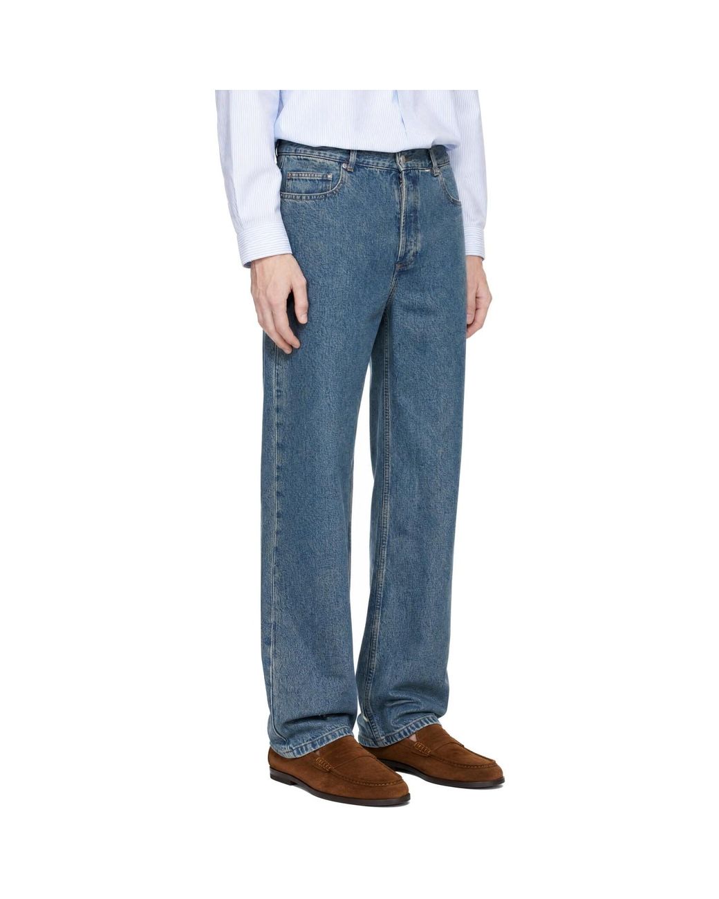 Jean Aaron Bleu A.P.C. pour homme en coloris Blue