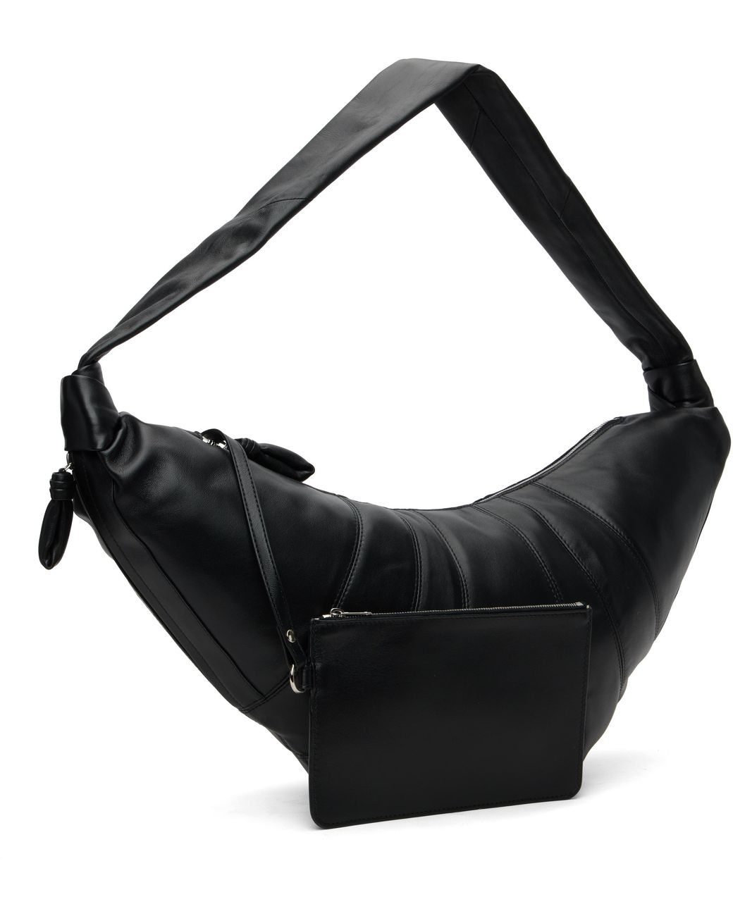 Lemaire Black Large Croissant Bag