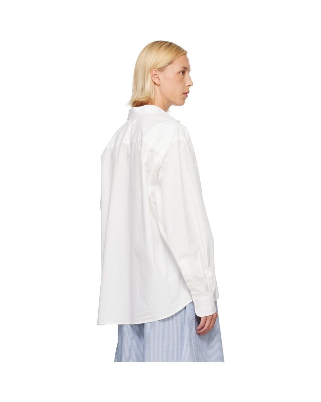 Baserange White Off- Claude Shirt