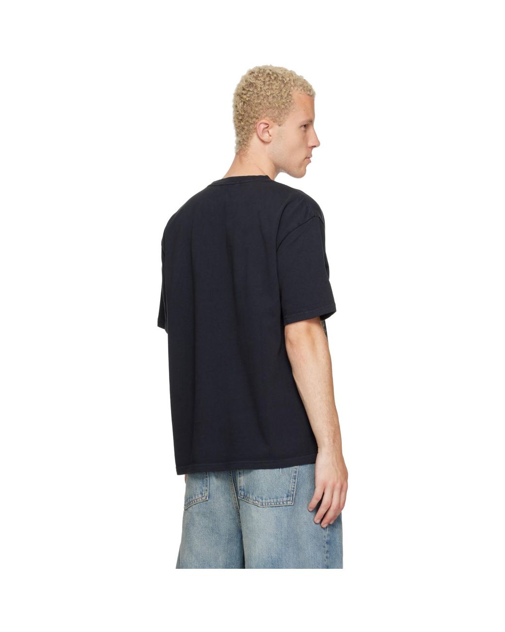 Rhude Black Dakar Convoy T-Shirt for men