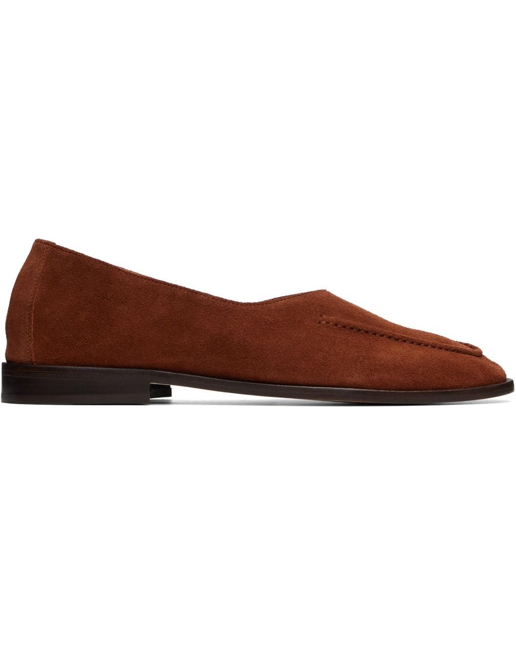 Hereu Brown Tan Juliol W Calf Suede Loafers for men