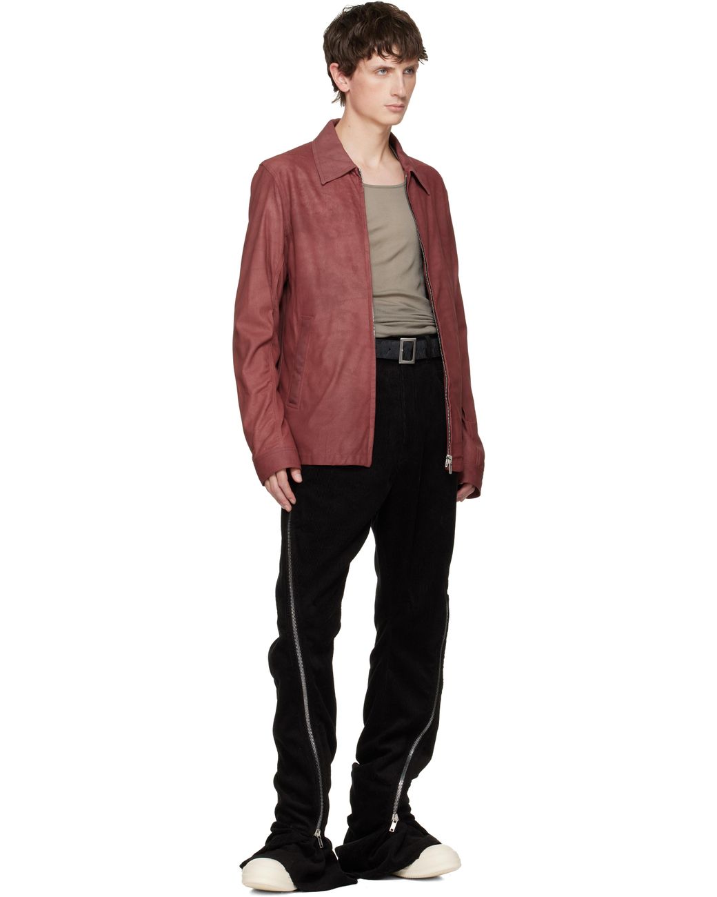 Rick Owens Brown Concordians Sneakers for men