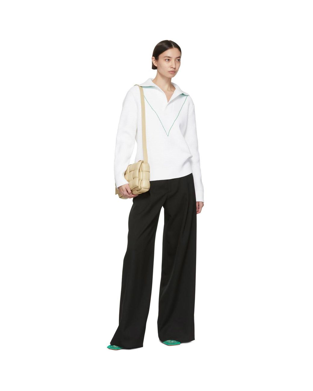 Bottega Veneta Multicolor Beige Padded Cassette Shoulder Bag