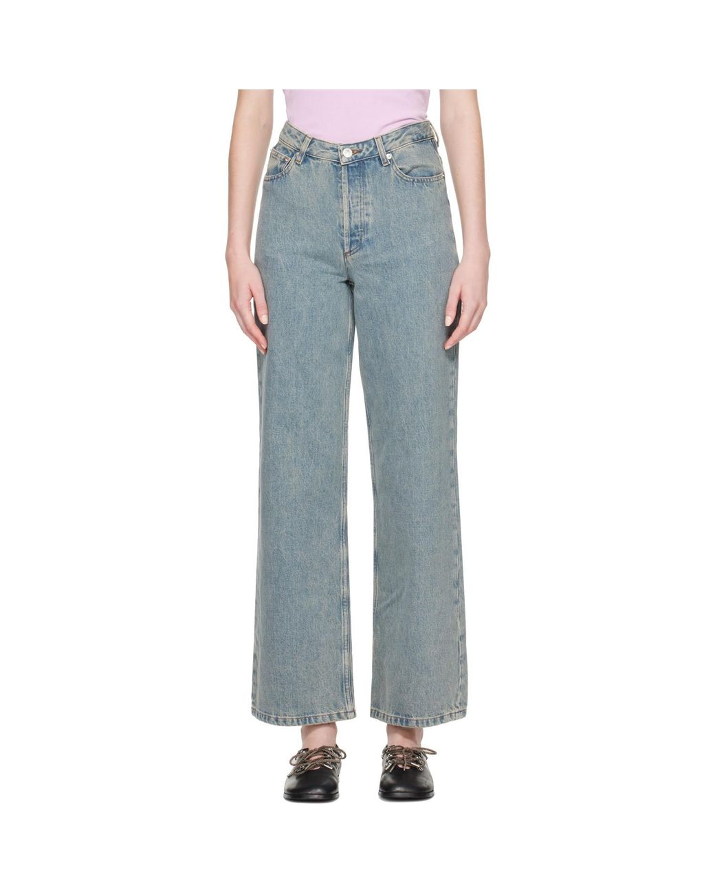 Jean Elisabeth A.P.C. en coloris Blue