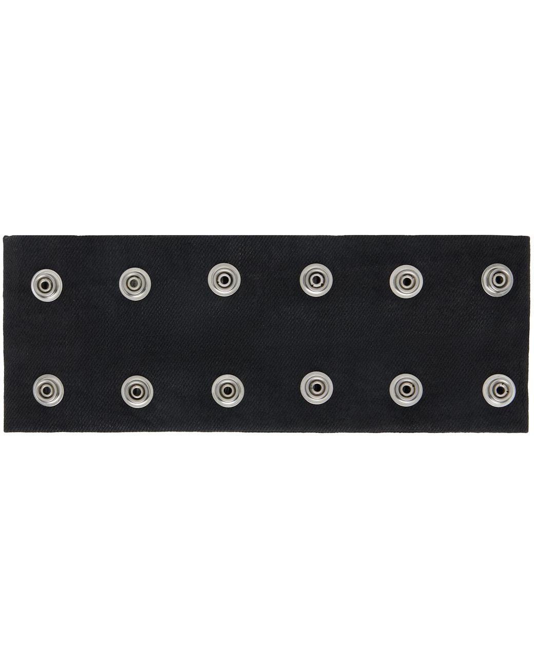Rick Owens Concordians Strobe Neck Band Choker in Black for Men | Lyst