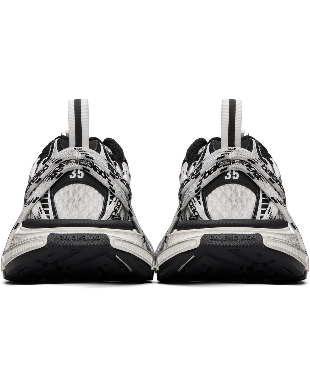 Balenciaga Gray 3Xl Extreme Laces Sneakers