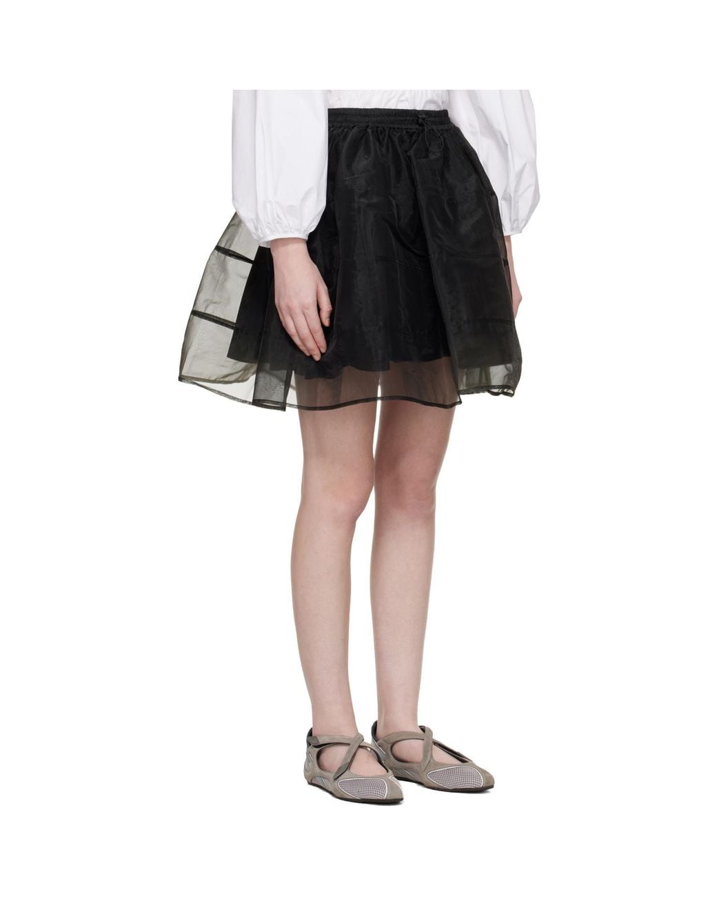 CECILIE BAHNSEN Black Cbcayla Miniskirt