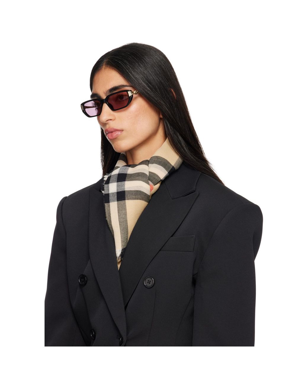 Cartier Pink 'Panthère De Sunglasses