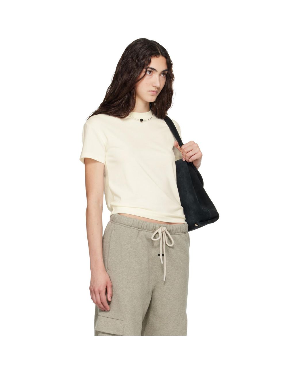 Fear Of God Natural Off- Classic Fit T-Shirt