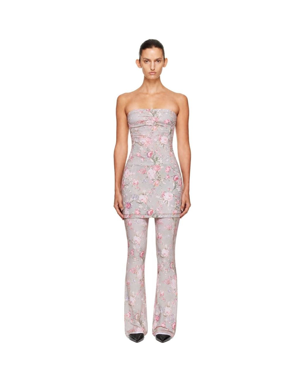 KNWLS Pink Skinn Minidress