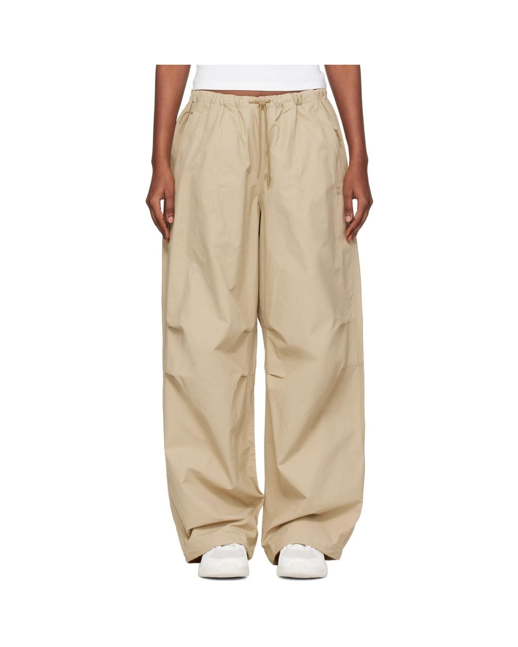 On Shoes Natural Parachute Lounge Pants