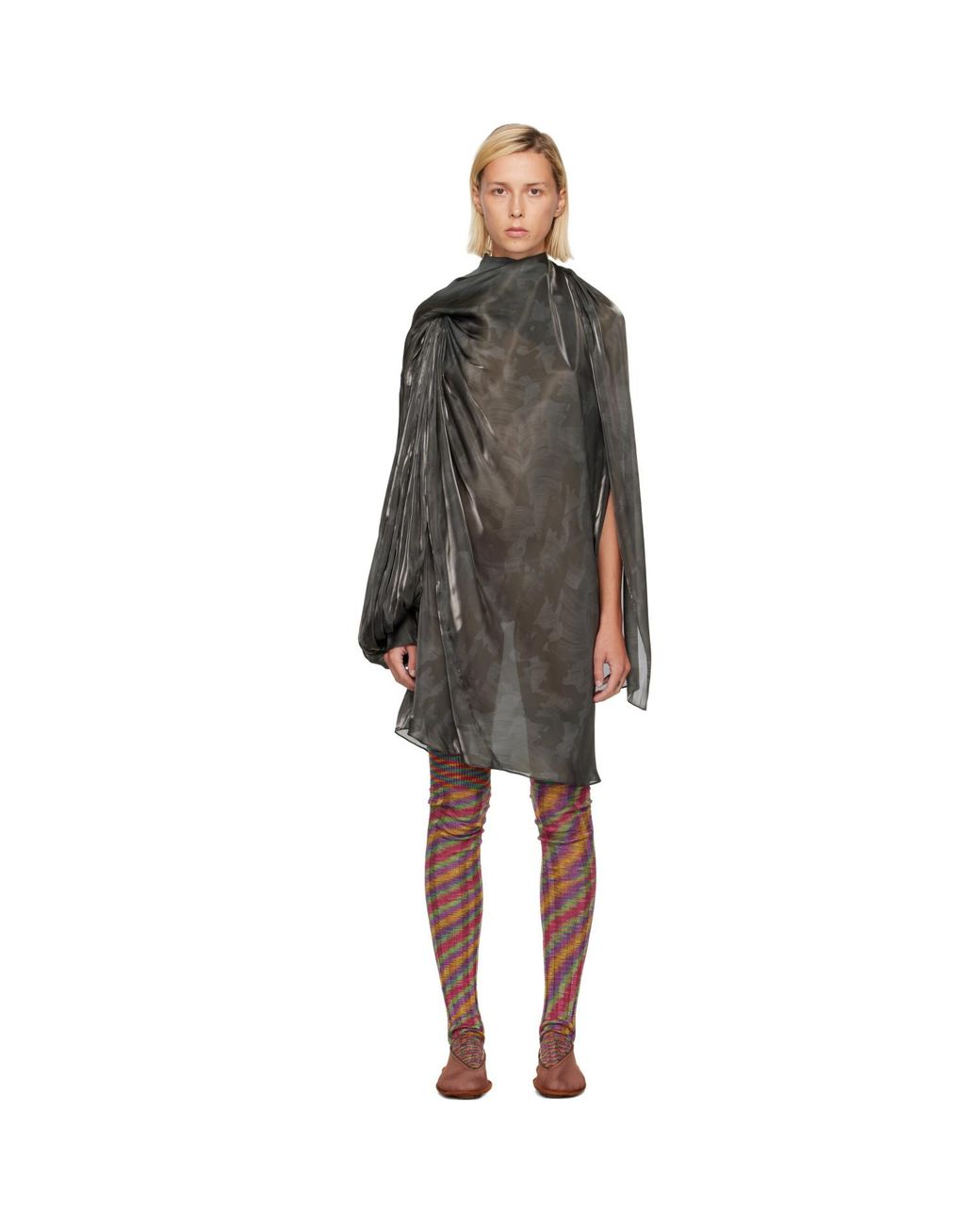 Kiko Kostadinov Black Caspian Minidress