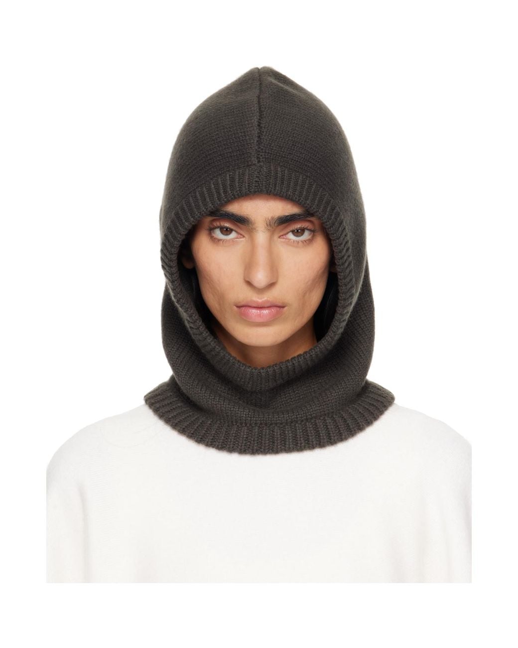 Lisa Yang Gray Astri Balaclava